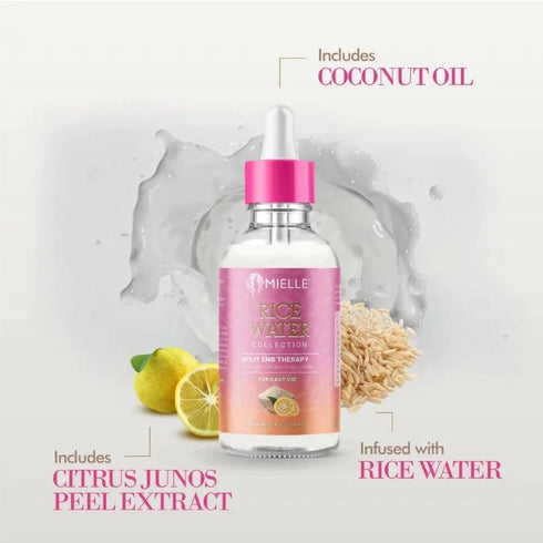 Mielle Organics Rice Water Collection Hair Split End Therapy 59ml